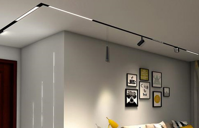 How to install spotlights for commercial lighting to highlight vibrant and colorful artistic effects?