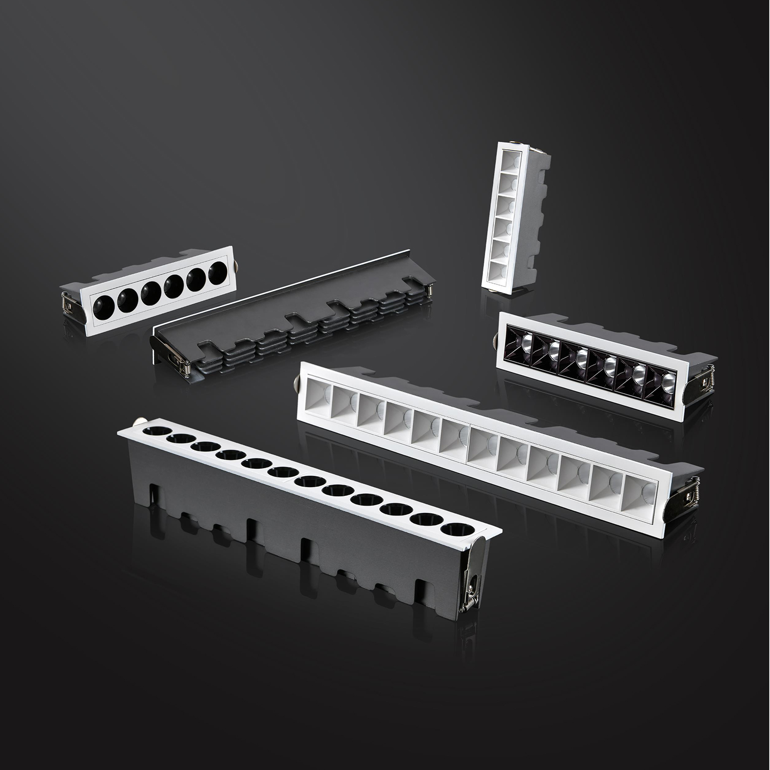 如影线条格栅灯系列